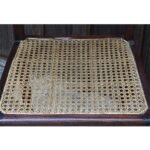 Colonial Burmese Teak and Rattan Dining Chairs - Image 6