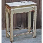 Thai Teak Medium Altar Table with Original Paint Remnants - Image 5