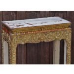 Thai Teak Medium Altar Table with Original Paint Remnants - Image 6