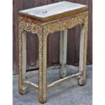 Thai Teak Medium Altar Table with Original Paint Remnants - Image 3