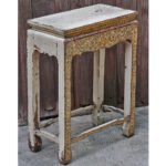 Thai Teak Medium Altar Table with Original Paint Remnants - Image 4