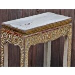 Thai Teak Medium Altar Table with Original Paint Remnants - Image 6
