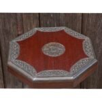 Indian Wood and Brass Octagonal Side-table - Image 6
